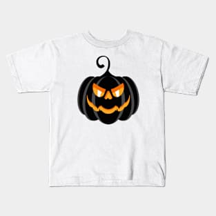 HALLOWEEN DAY SCARY PUMPKIN GOT TREATS DESIGN ILLUSTRATION Kids T-Shirt